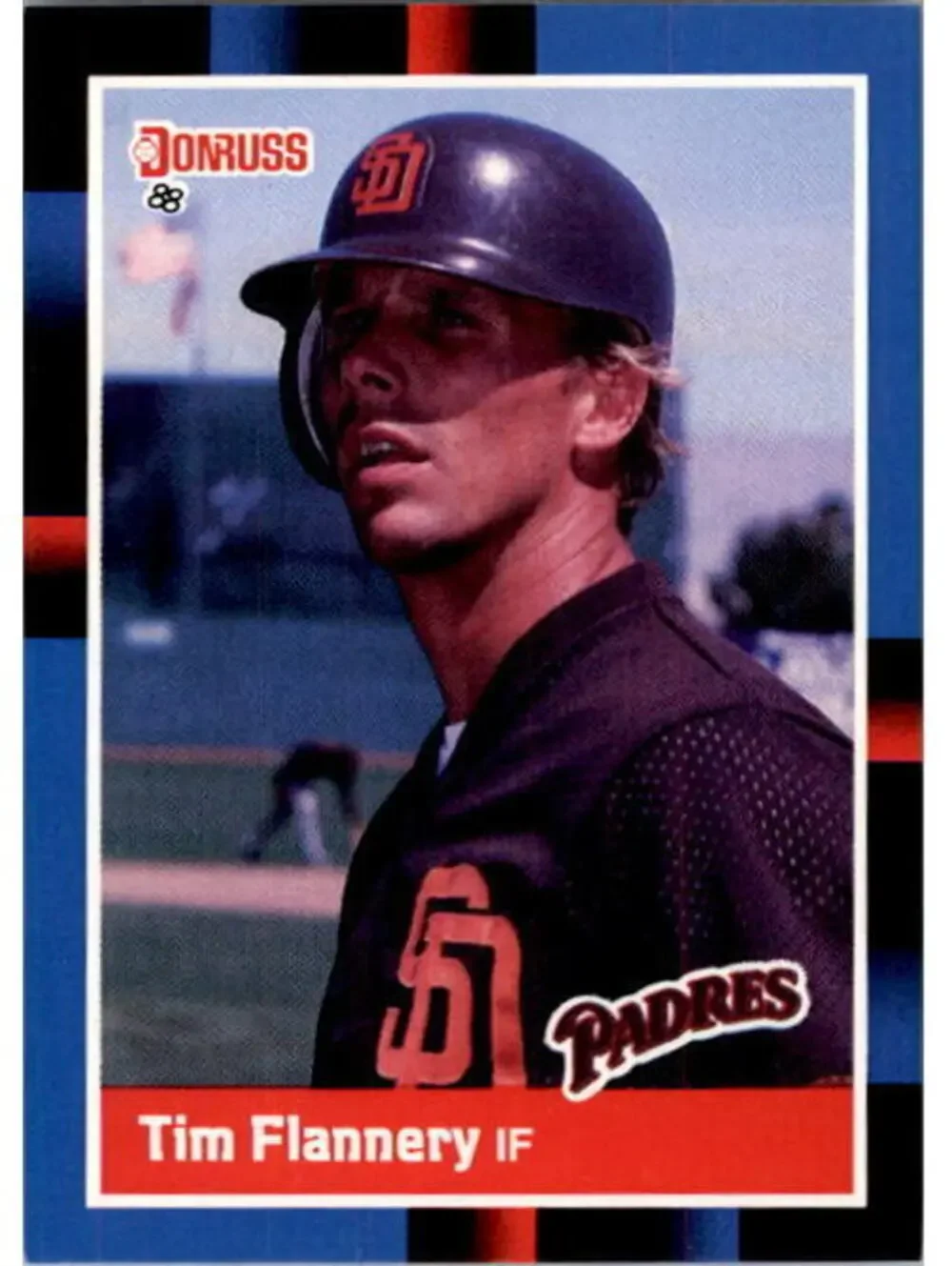 1988 Tim Flannery Donruss Baseball Card #328